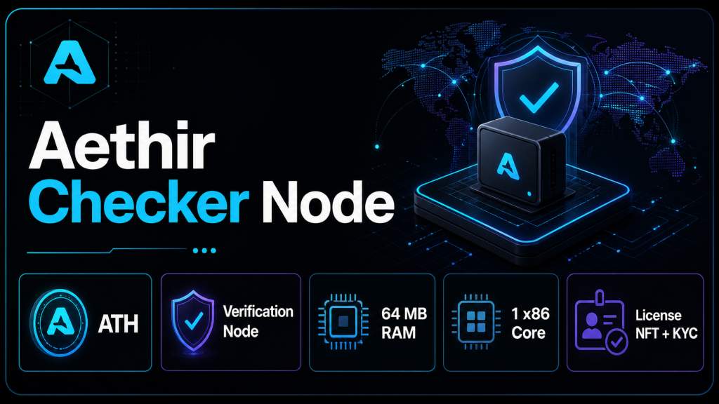 Aethir Checker Node Operator Guide 2026: Requirements, Rewards, License Cost and Risks