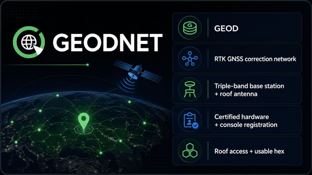 GEODNET Miner Guide 2026: Rewards, Hardware, Halving, and Risks